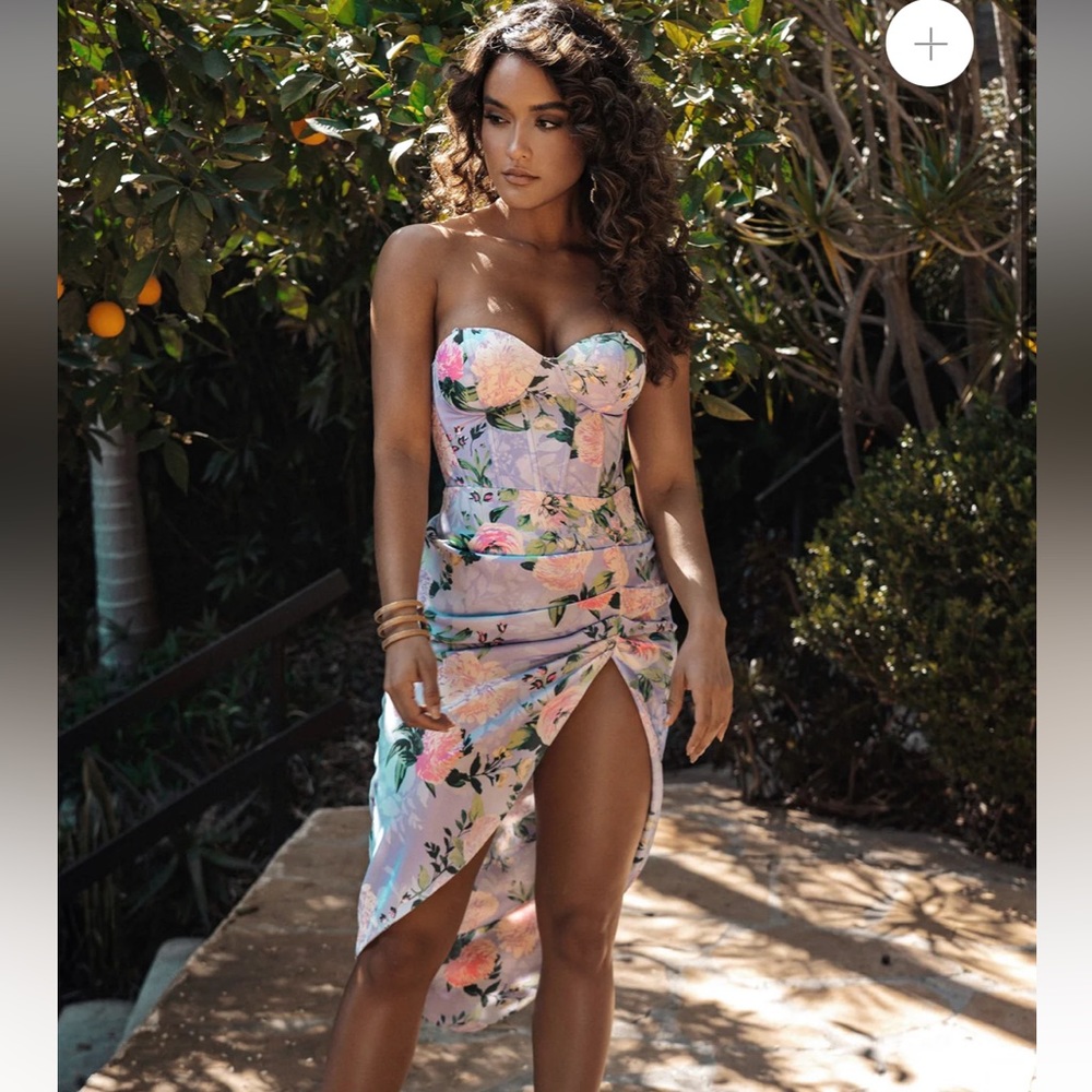 SOLD!!! JLUXLABEL lilac skirt set